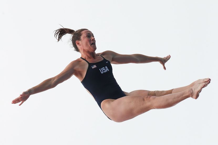 Ginger Huber (USA):  “My heart and soul will always be jumping off of high places” 