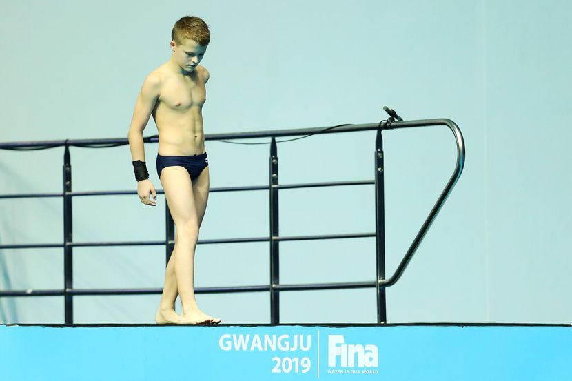 Oleksii Sereda (UKR): “I like how the Chinese dive”