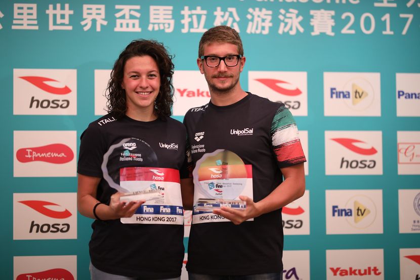 PR 79 - Bridi and Ruffini (ITA) win overall Marathon Swimming World Cup 2017 title