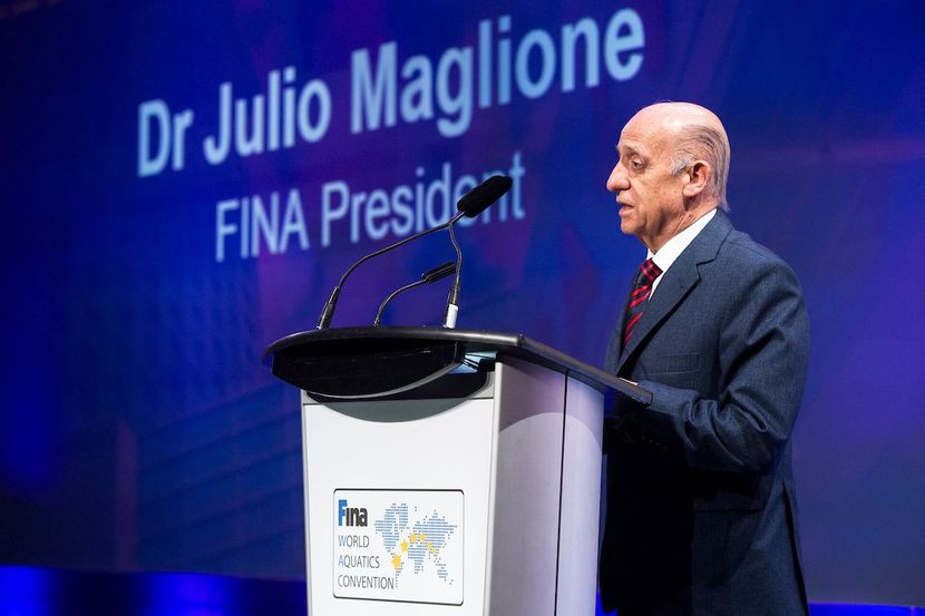 Interview with FINA President Dr. Julio Maglione