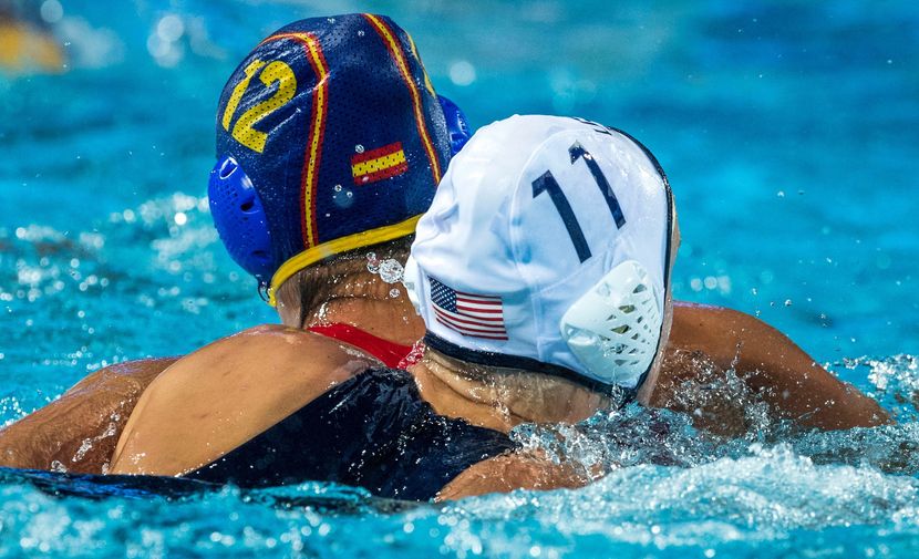 Day 7 Women's Water Polo: USA rolls Spain for fifth world crown