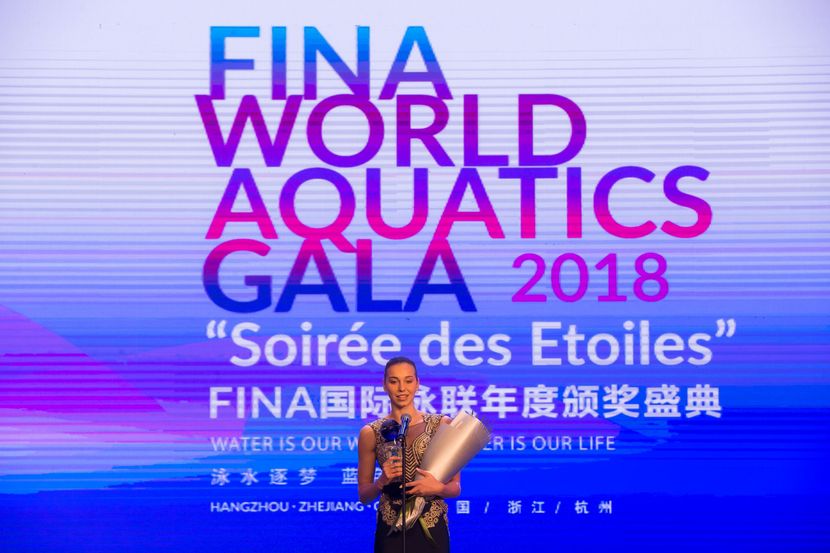 PR 107 - FINA awards Best Athletes of 2018