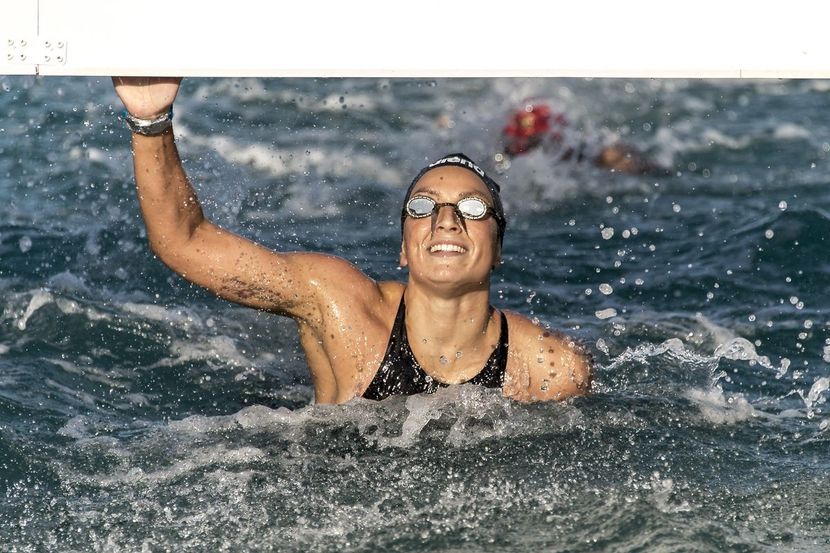 Open Water Champion Rachele Bruni: “The best part of it is the people I meet on the way”