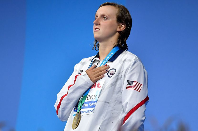 Swimming Day 3 - Ledecky makes history in a day of WR bonanza