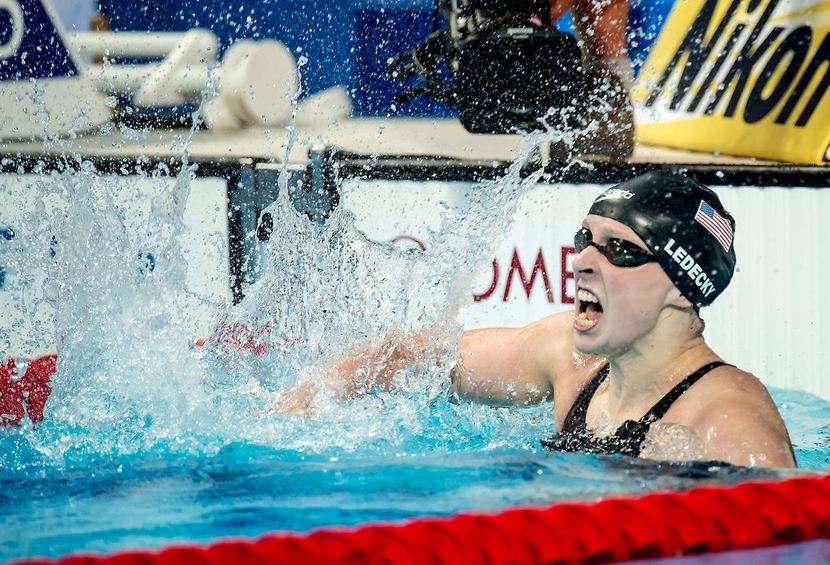 Phelps and Ledecky top winners at Golden Goggle Awards