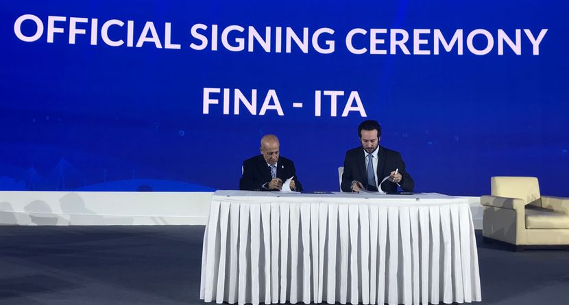 PR 103 - FINA signs agreement with ITA