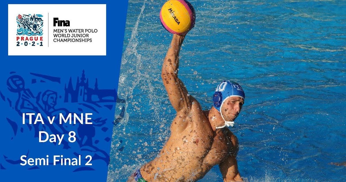 ReLIVE SemiFinal 2 ITA v MNE FINA World Men's Junior Water Polo