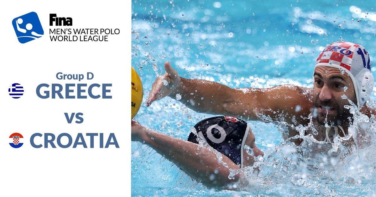 ReLIVE GREECE vs CROATIA Men's Water Polo World League 2022