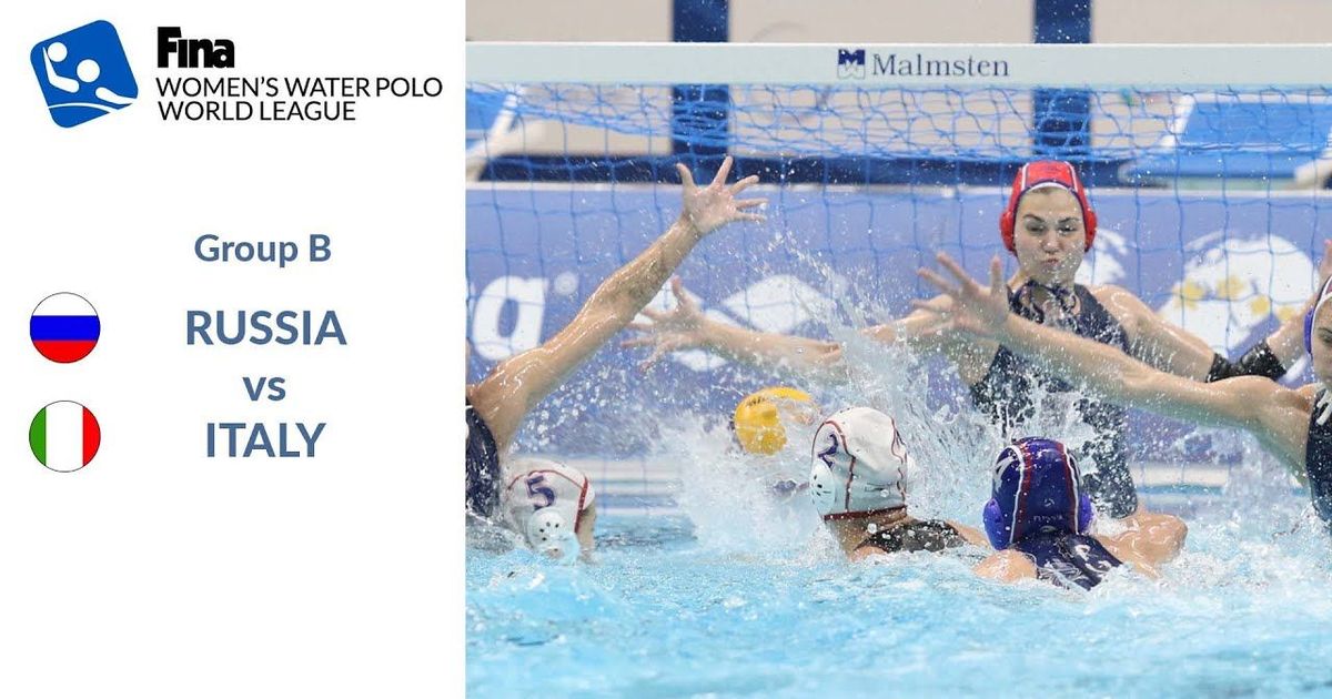 ReLIVE RUSSIA vs ITALY Women's Water Polo World League 2022