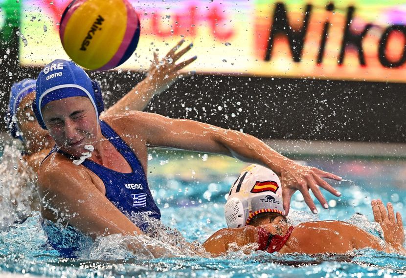 FINA World Championships Budapest 2022 - Day 5 - WATER POLO GROUP D_ESPvGRE9450