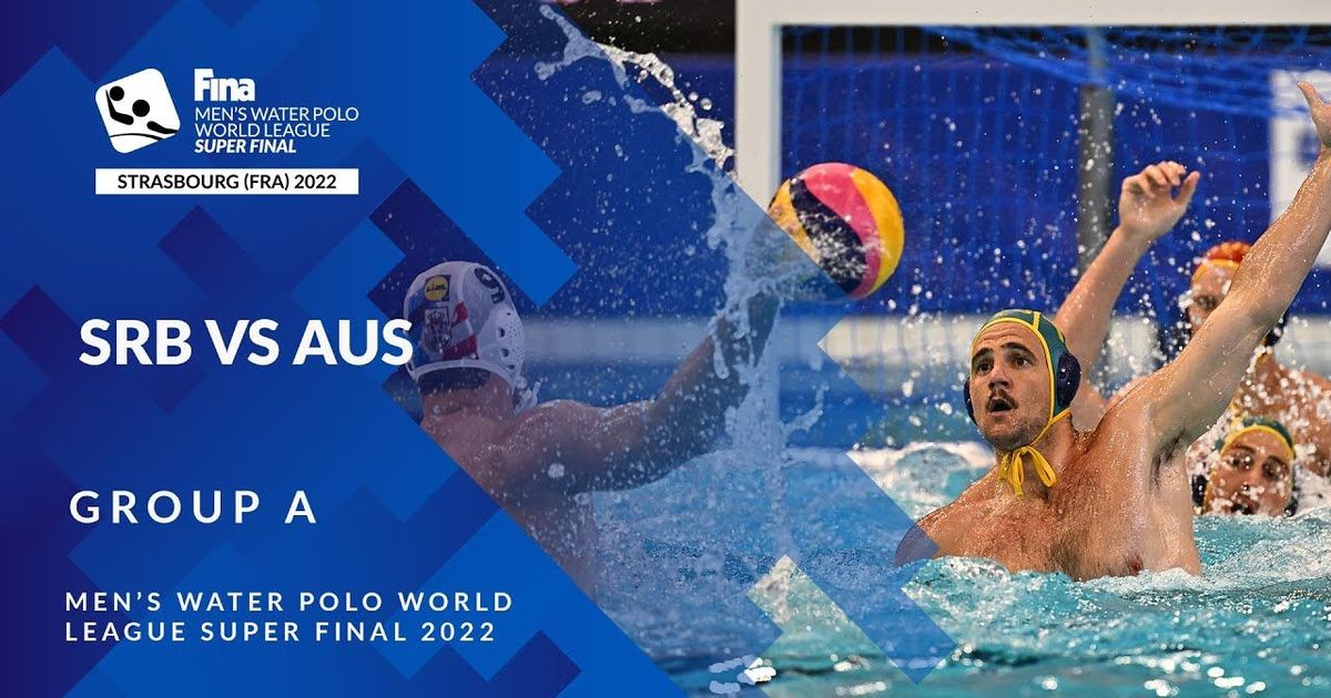 Serbia vs Australia FINA Men's Water Polo World League Super Final