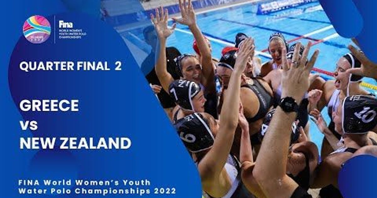 Quarter Final 2 FINA World Women's Youth Water Polo Championships 2022