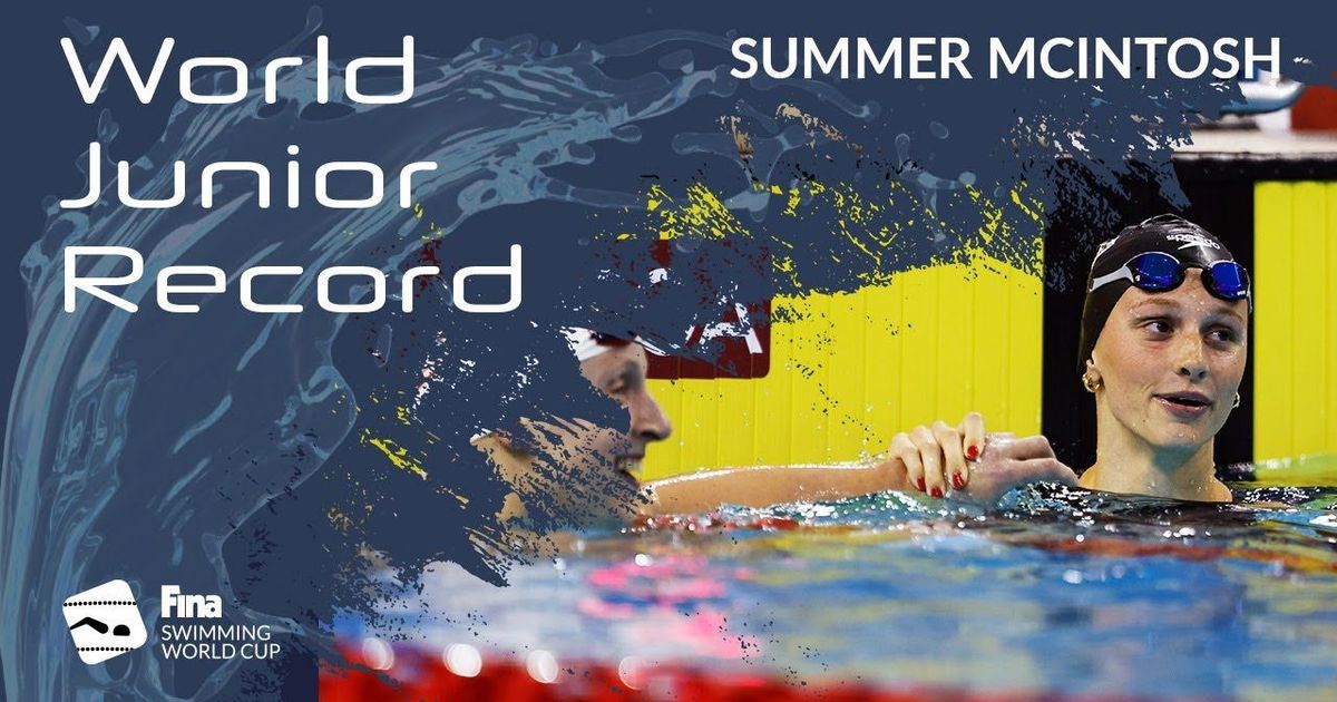 World Junior Record Women S 400m Freestyle Swimming World Cup рџџ World Junior Record Women S 400m Freestyle Swimming World Cup рџџ