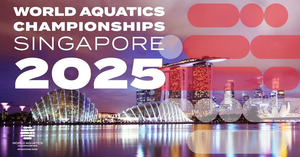 Singapore Will Host The World Aquatics Championships 2025 Singapore Will Host The World Aquatics Championships 2025