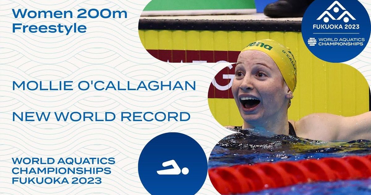 NEW WORLD RECORD | Mollie O'Callaghan | Women 200m Freestyle