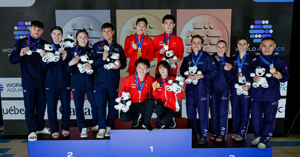 First gold to China at the Diving World Cup Montreal 2024
