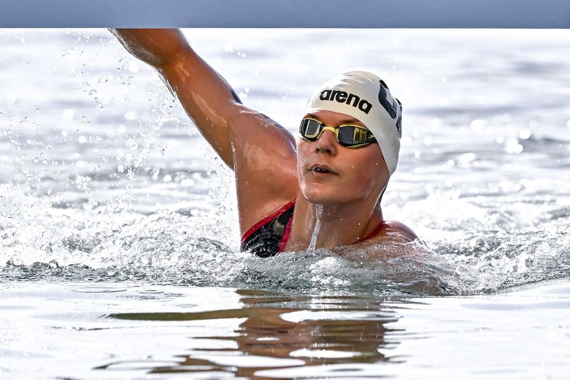 Jonas Lischke, Brinkleigh Hansen take 5km open water junior titles