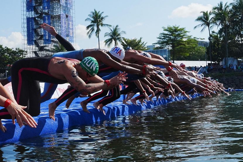 Men 5km _ Open Water Swimming _ Day 8 _ World Aquatics Championships - Singapore 2025_Medium Res Image_m127294