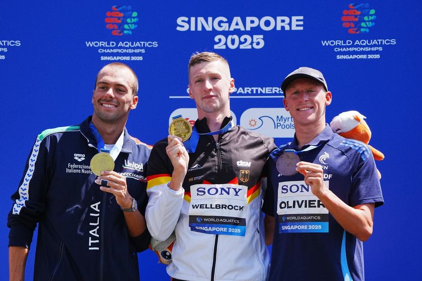 Men 5km _ Open Water Swimming _ Day 8 _ World Aquatics Championships - Singapore 2025_Medium Res Image_m127451 (1)