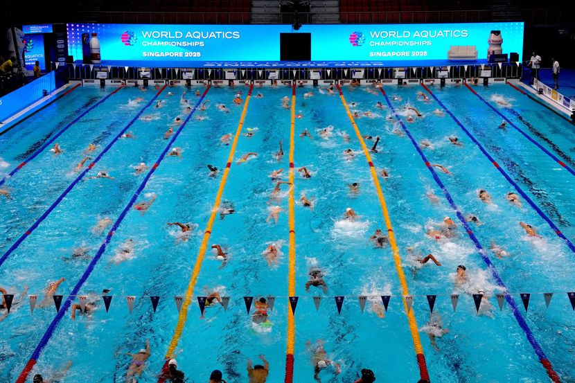 Swimming training _ Day 15 _ World Aquatics Championships - Singapore 2025_Original Image_m134023