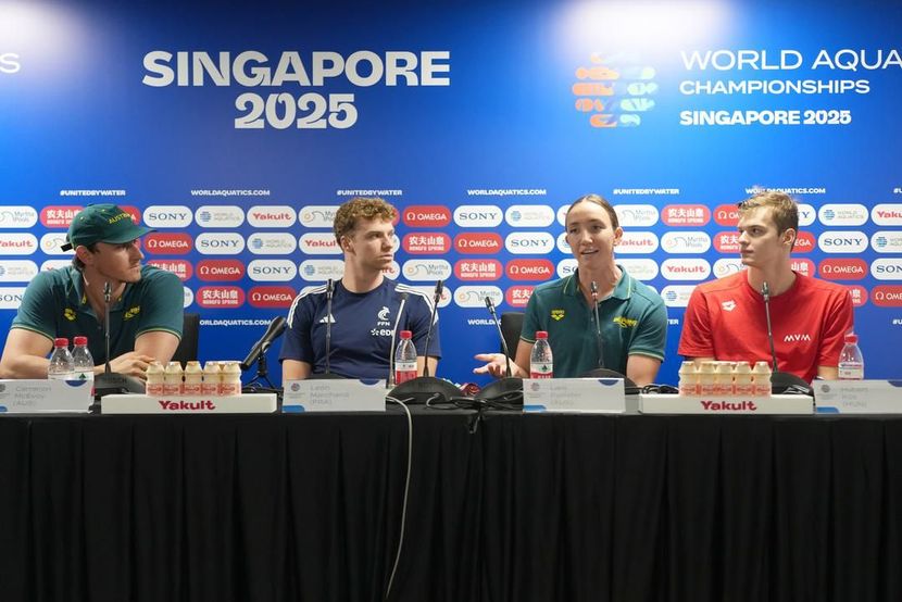 AQUA Swimming press con 26 July 2025