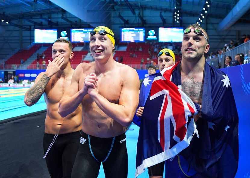 Men_s 4x100m Freestyle _ Final _ Day 17 _ World Aquatics Championships - Singapore 2025_Medium Res Image_m135965