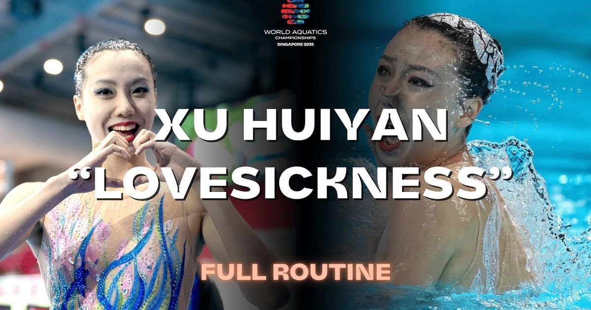 Xu Huiyan’s Mesmerizing “Lovesickness” | Full Artistic Swimming Routine