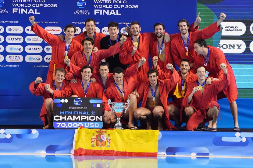 Spain vs Greece _ Day 3 _ Men’s Water Polo World Cup 2025 - Final _ Podgorica_Medium Res Image_m112879