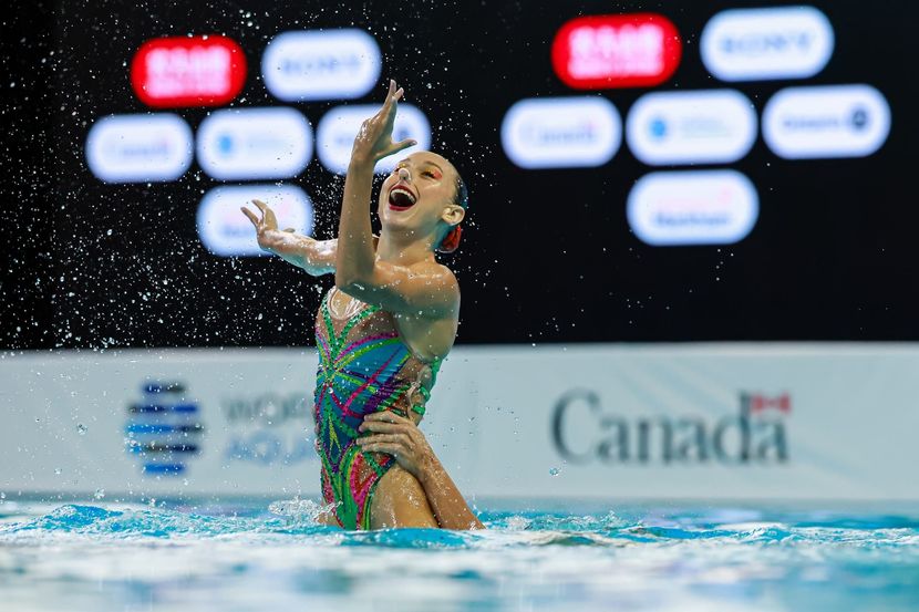 Mixed Duet Free _ Day 3 _ Artistic Swimming World Cup - Stop 3 _ Markham_Medium Res Image_m114970