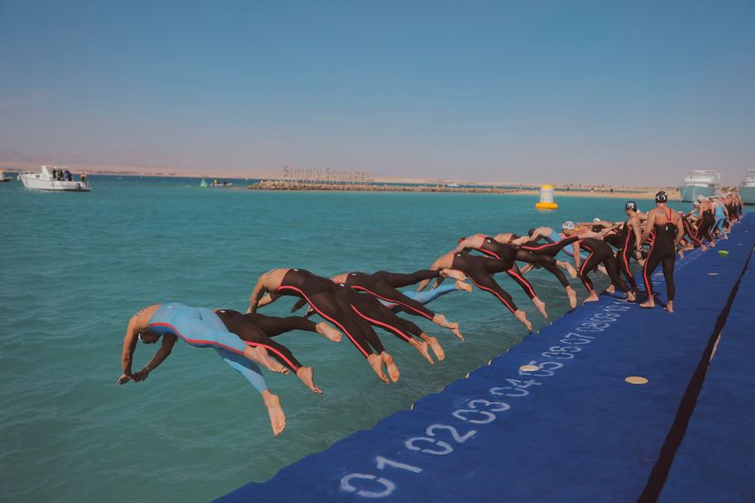 Men 10km _ Day 1 _ Open Water Swimming World Cup 2025 - Stop 1 _ Somabay_Original Image_m109150