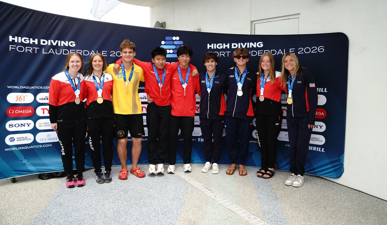 World Aquatics Junior High Diving Championships in Fort Lauderdale