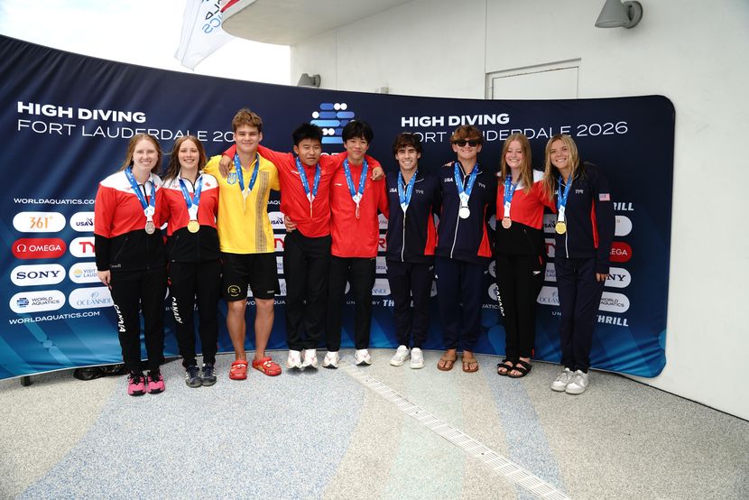 World Aquatics Junior High Diving Championships in Fort Lauderdale