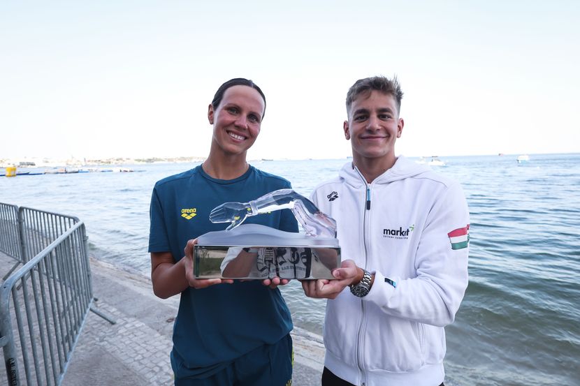 Medal Ceremony _ Day 1 _ Open Water Swimming World Cup 2026 - Stop 4 _ Setubal_Original Image_m171770
