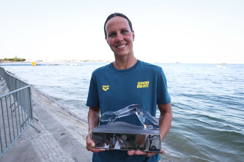 Medal Ceremony _ Day 1 _ Open Water Swimming World Cup 2026 - Stop 4 _ Setubal_Original Image_m171769