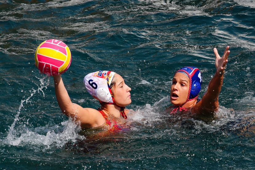 2.ESPvUSA.Carlota Penalver (ESP) defended by Rachel Fattal (USA)